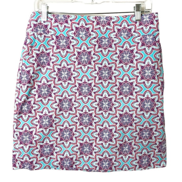 Talbots Pink Mini Pencil Skirt Resort Wear - Picture 1 of 4